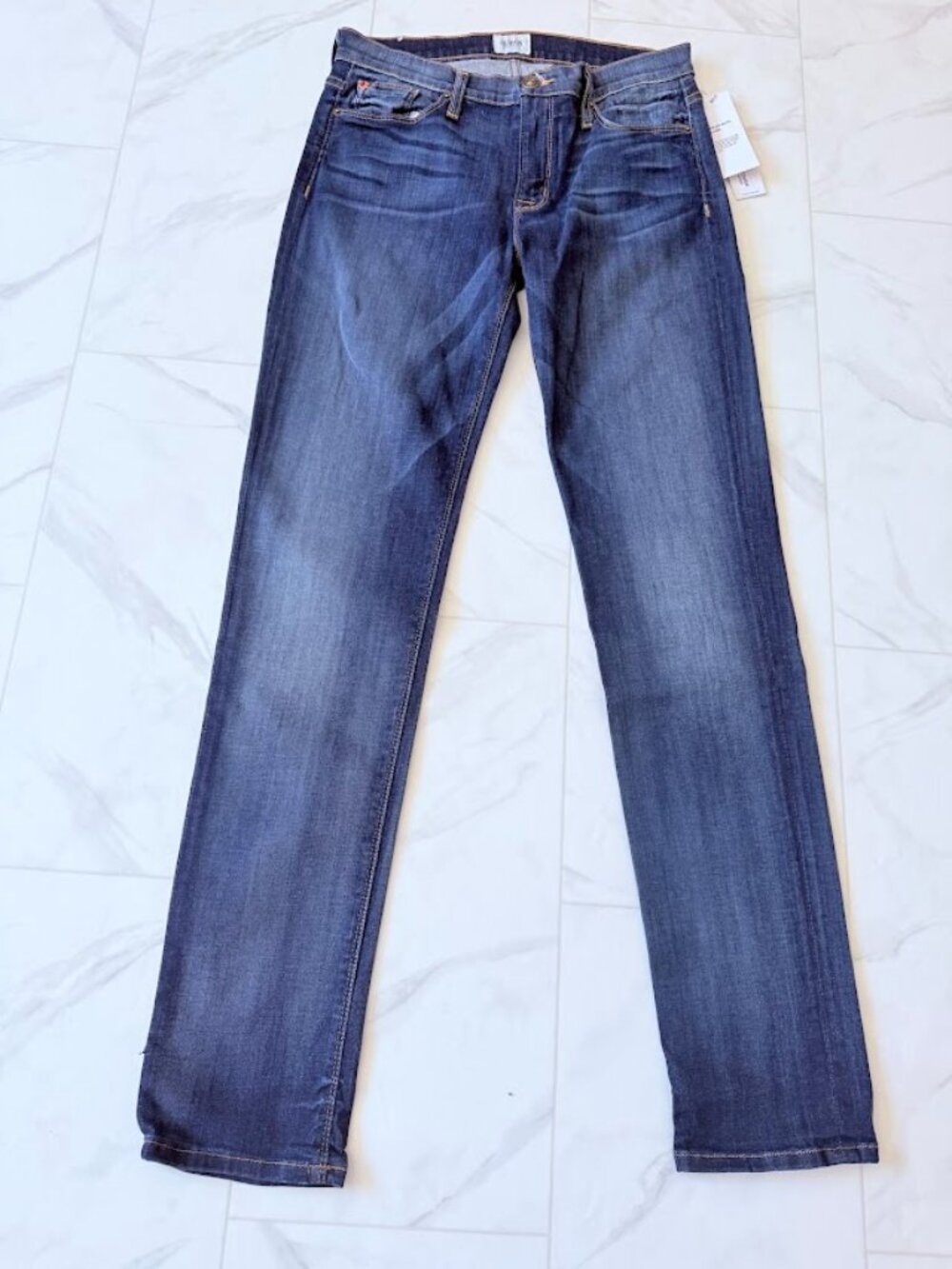 NWT Hudson Jeans Gia Midrise Skinny Denim Jeans Size 28 SYR Wash